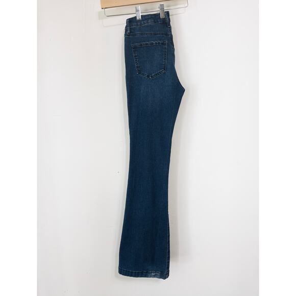 Sofia Jeans Melisa Flare Women’s High Rise Blue Denim Stretch Bootcut Retro sz 2 - Picture 2 of 6
